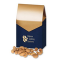 Extra Fancy Jumbo Cashews in Navy & Gold Gable Top Gift Box